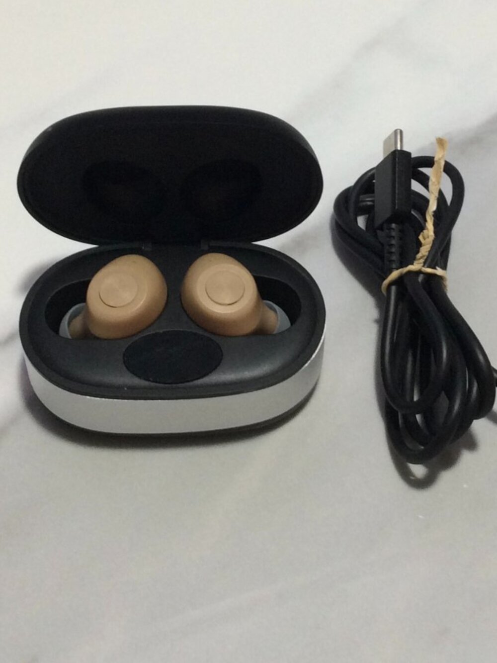 Rechargeable Mini Hearing Aids/Amplifiers w/Noise Cancelling & LED Power Display